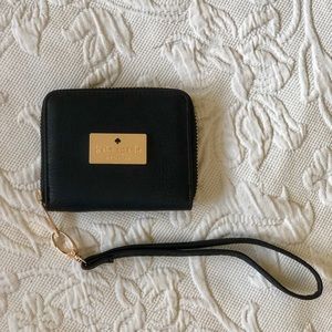 Black Kate Spade Wallet/ Wristlet
